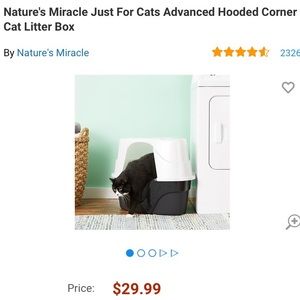 Corner Litter Box